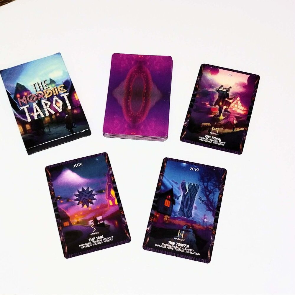New - The Nordic Tarot Card Deck with Rune Symbols and Meanings